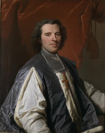 Portrait de Claude de Rouvroy de Saint-Simon, évêque de Metz - Hyacinthe Rigaud