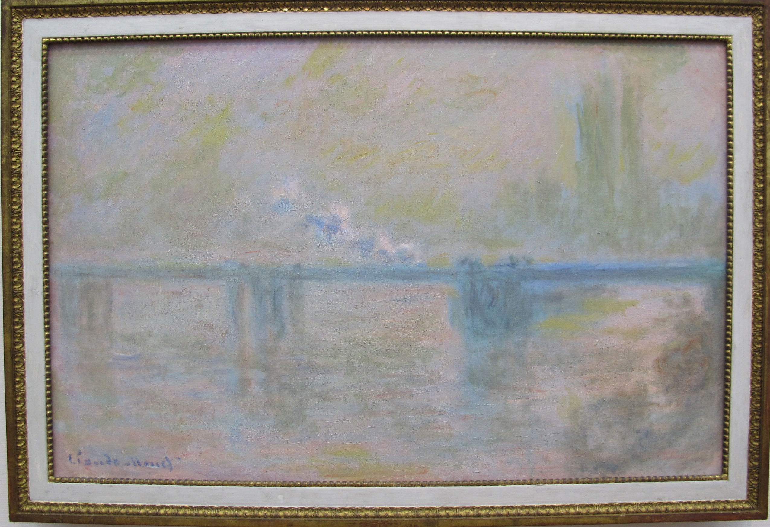 Reproduction du tableau « Pont de Charing Cross (jour couvert), 1900 - Claude Monet » par Alpha Reproduction en peinture à l’huile