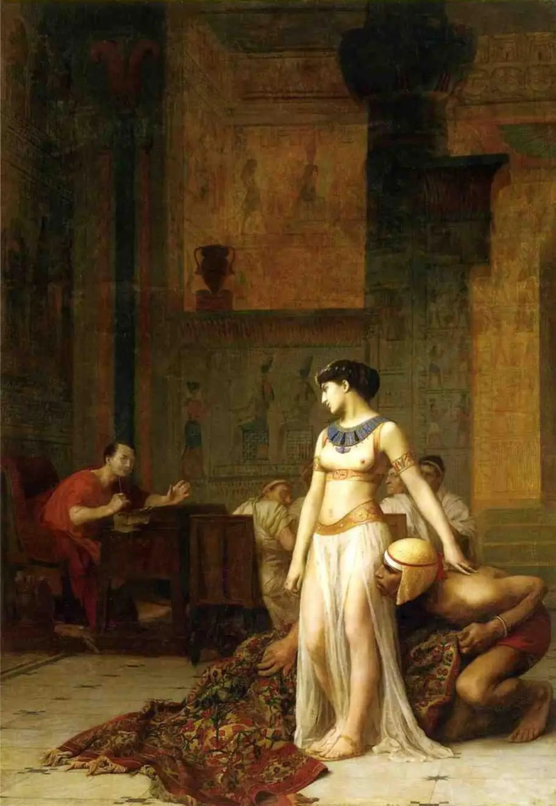 Kleopatra ve Sezar - Jean-Léon Gérôme