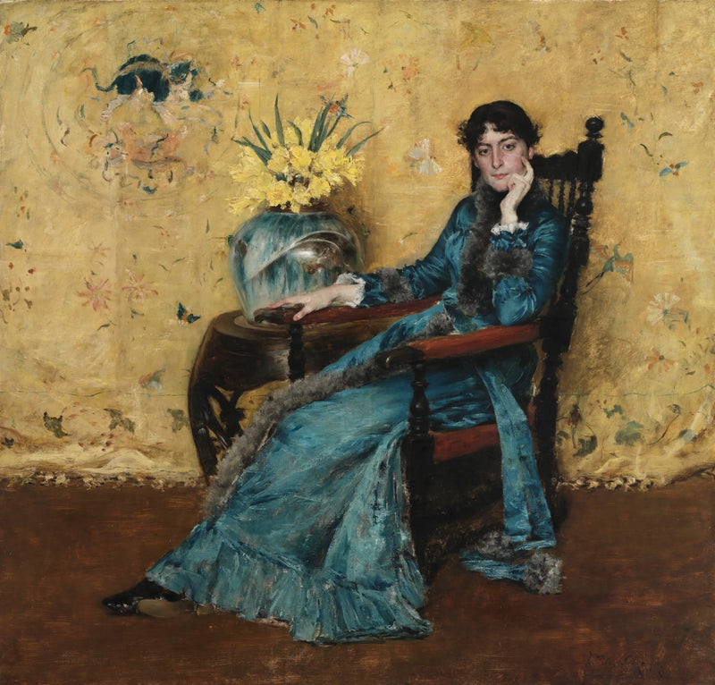 Dora Wheeler Portresi - William Merritt Chase