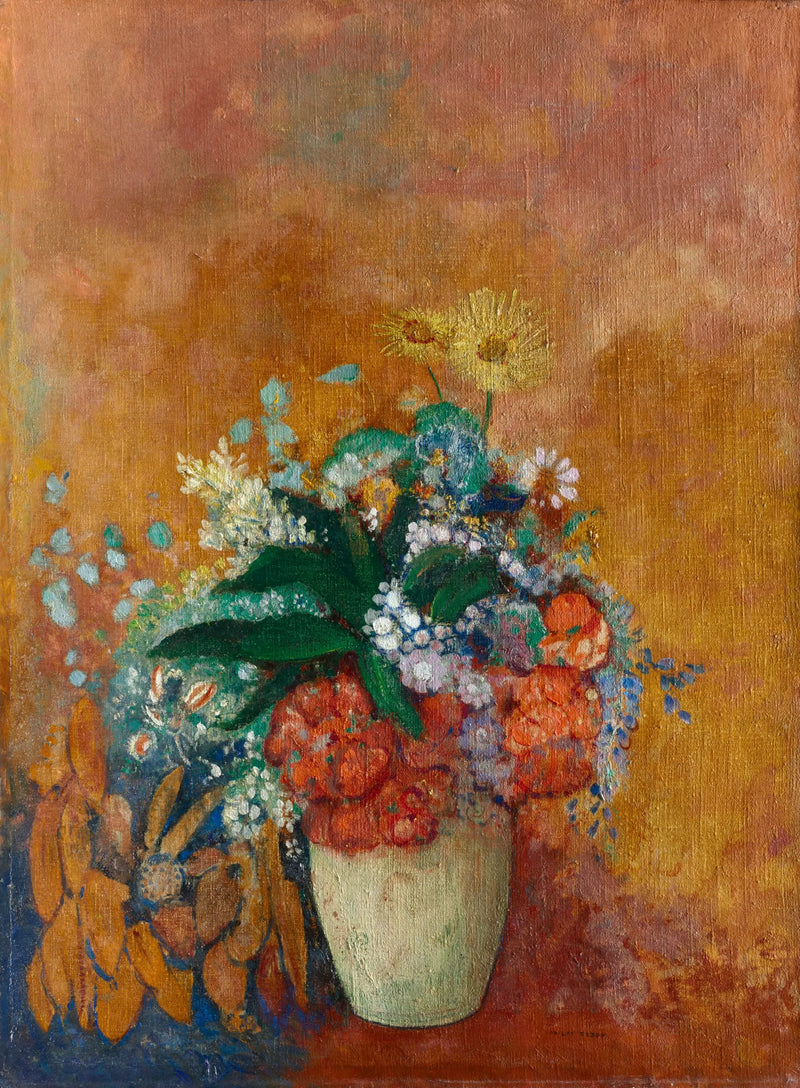 Çiçek Vazosu - Odilon Redon