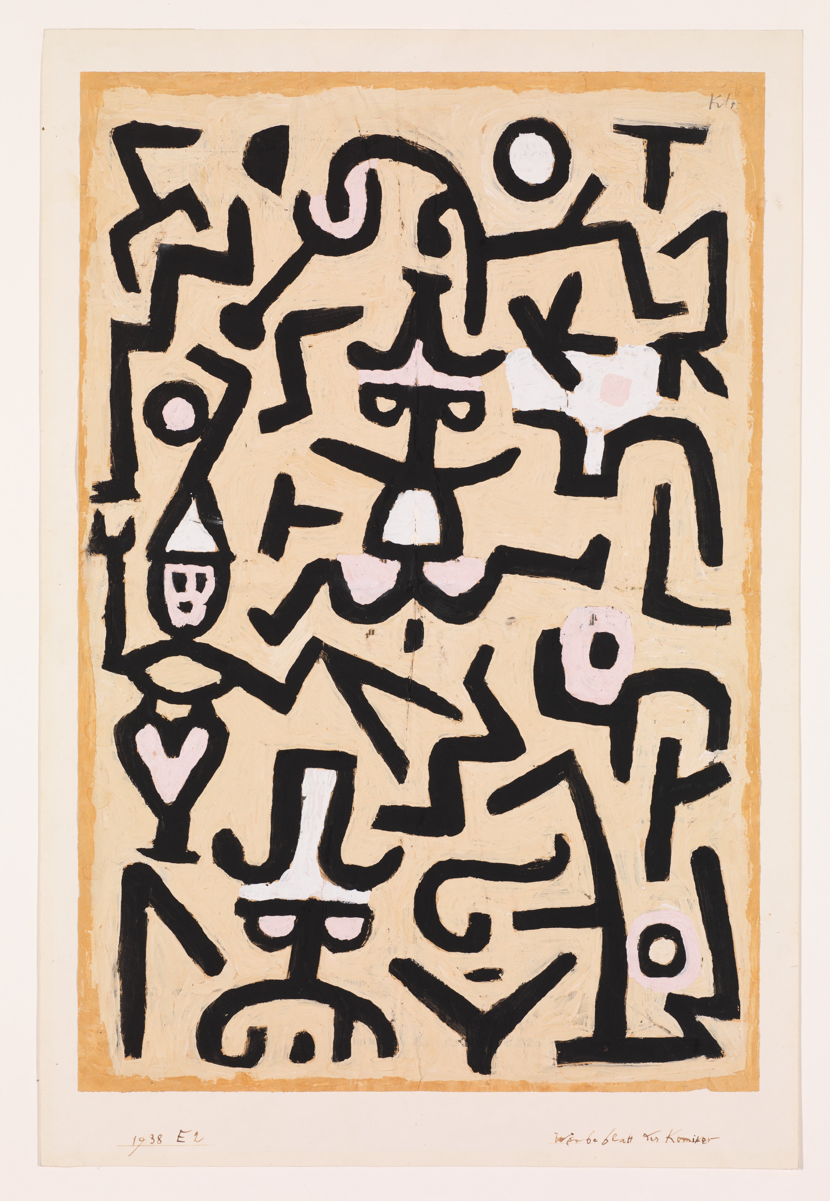 Mizahçıların Afişi - Paul Klee