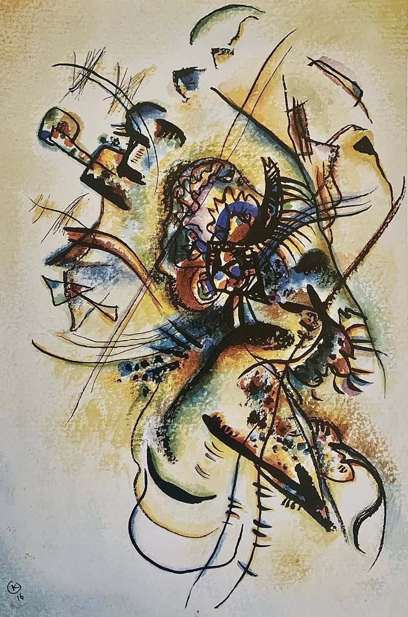 Kompozisyon J - Vassily Kandinsky