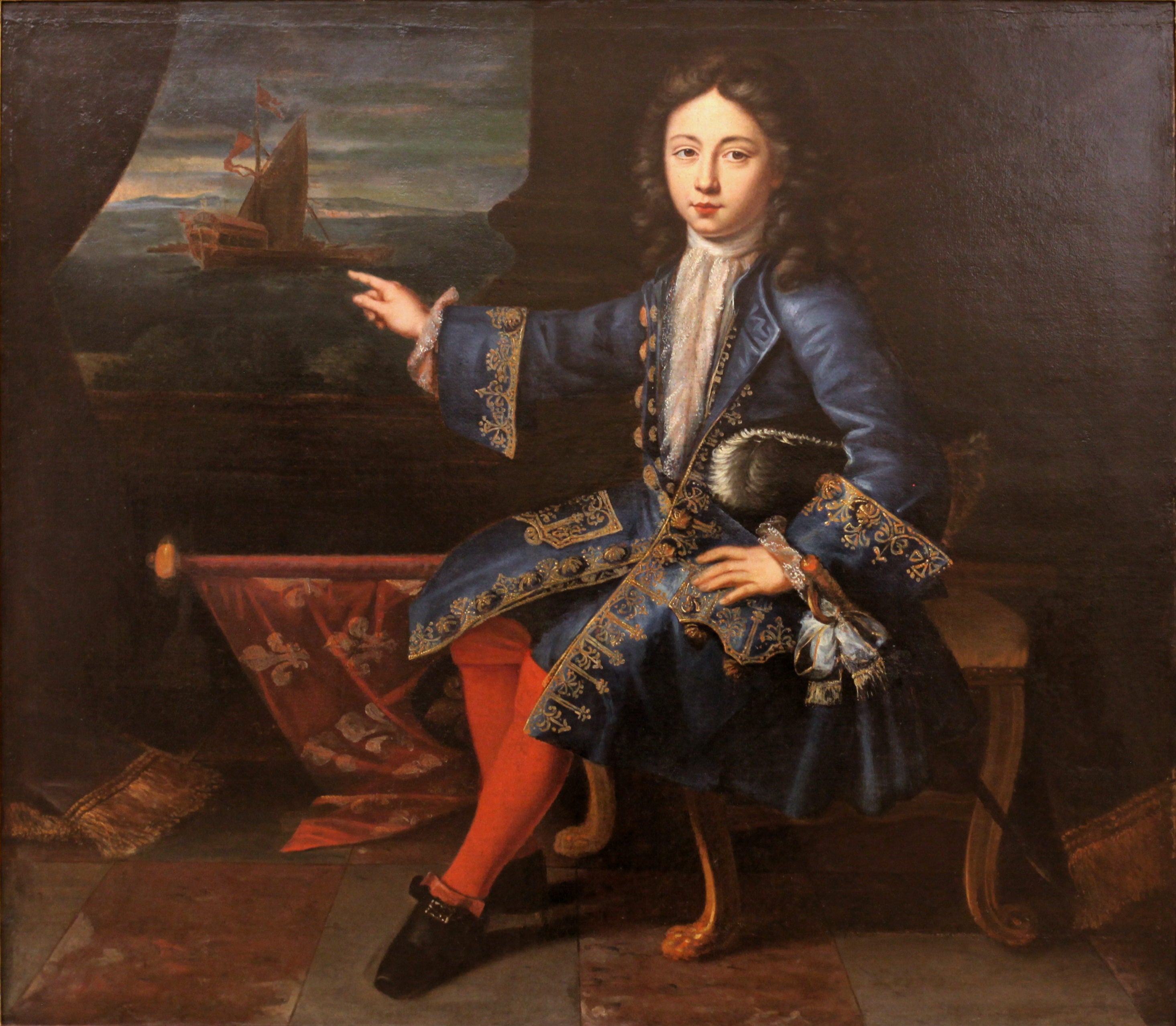 Portrait du comte de Toulouse - Hyacinthe Rigaud