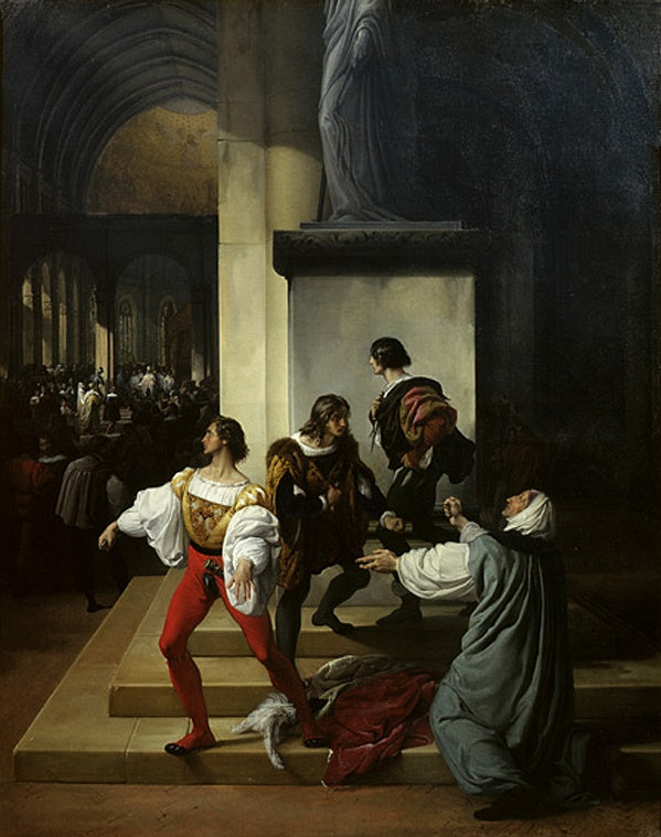 La Conspiration des Lampugnani - Francesco Hayez
