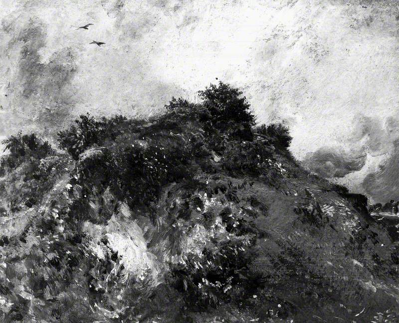 Un banc de sable à Hampstead Heath - John Constable