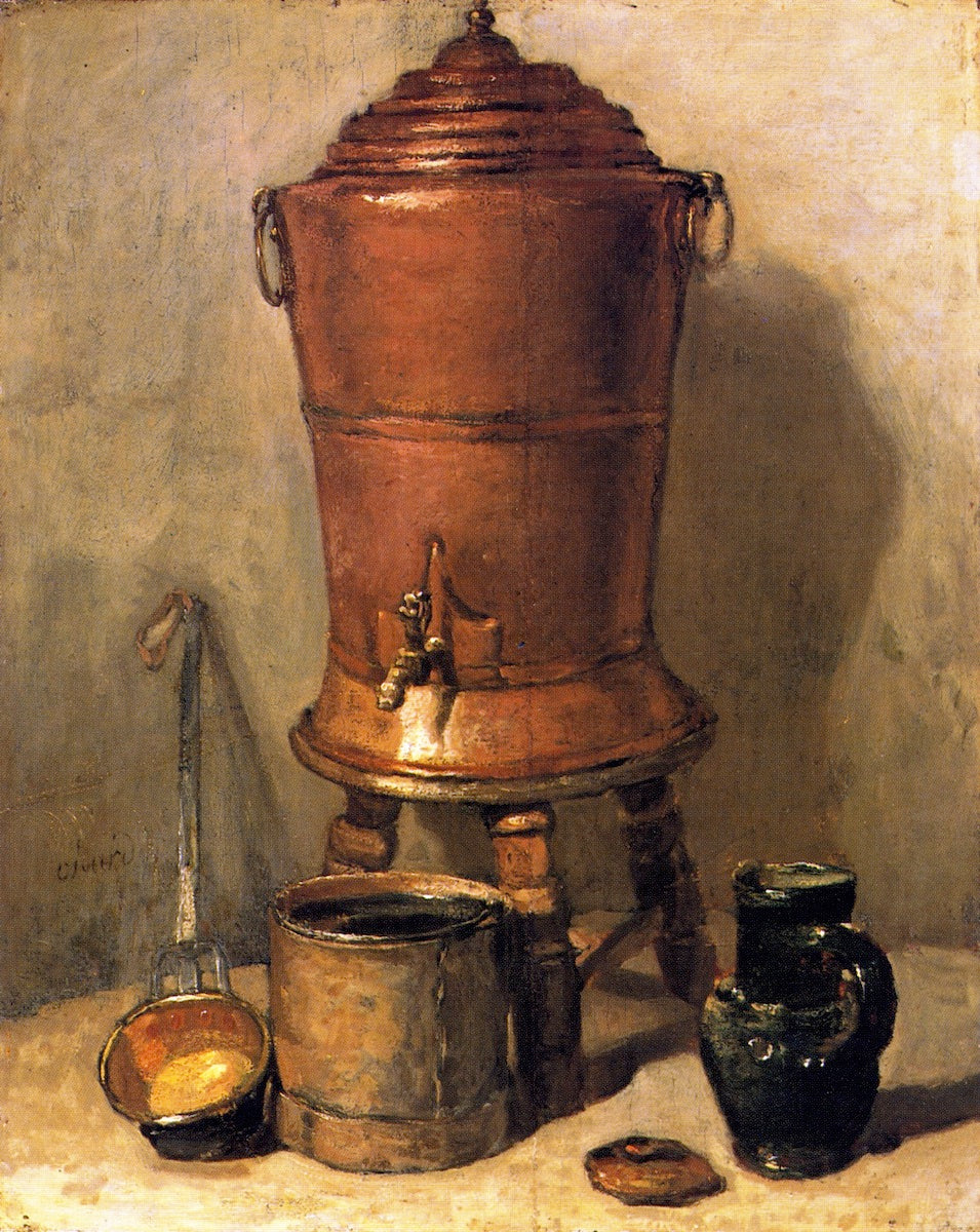La Fontaine de cuivre - Jean Siméon Chardin