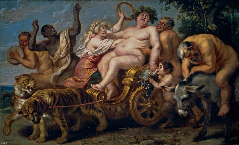 Bacchus'un Zaferi - Peter Paul Rubens
