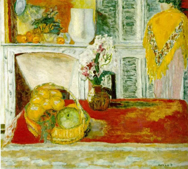 Cannet'te Yemek Odası Köşesi - Pierre Bonnard