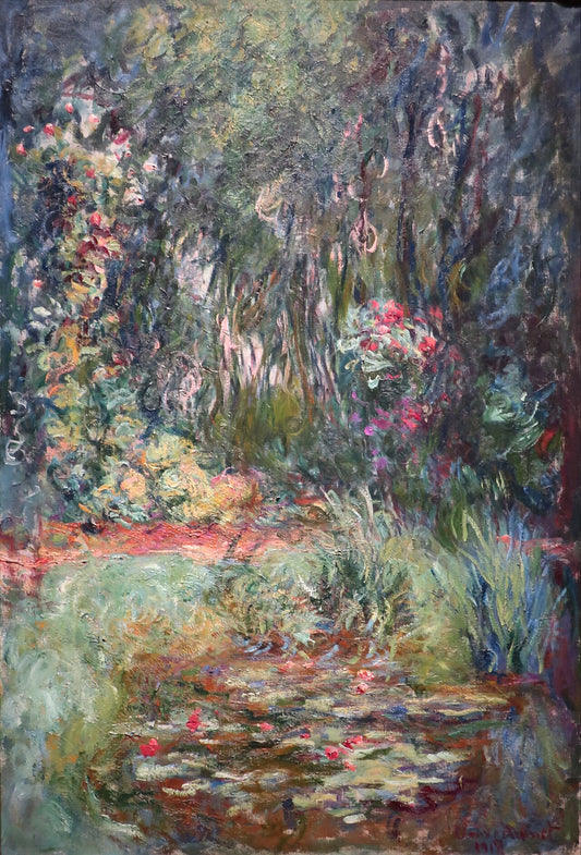 🍃 Nilüfer Havuzu Köşesi – Claude Monet