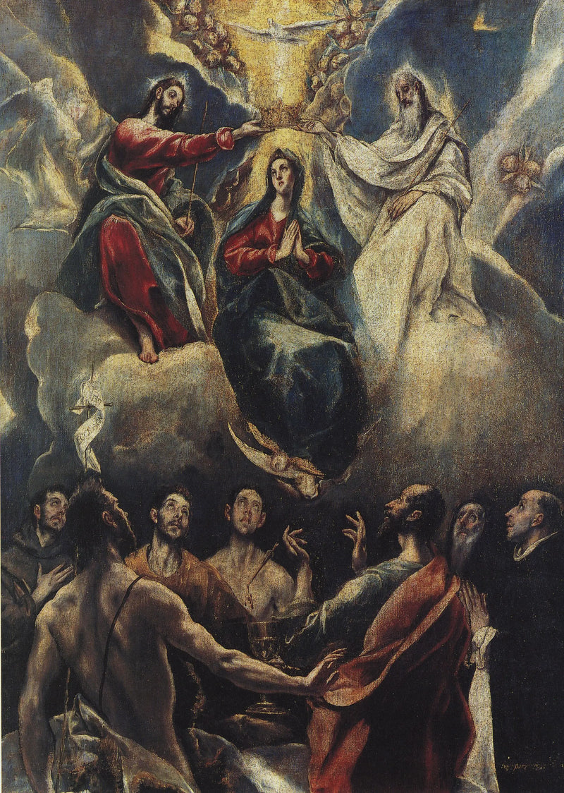 Meryem Ana'nın Taç Giydirilişi - El Greco