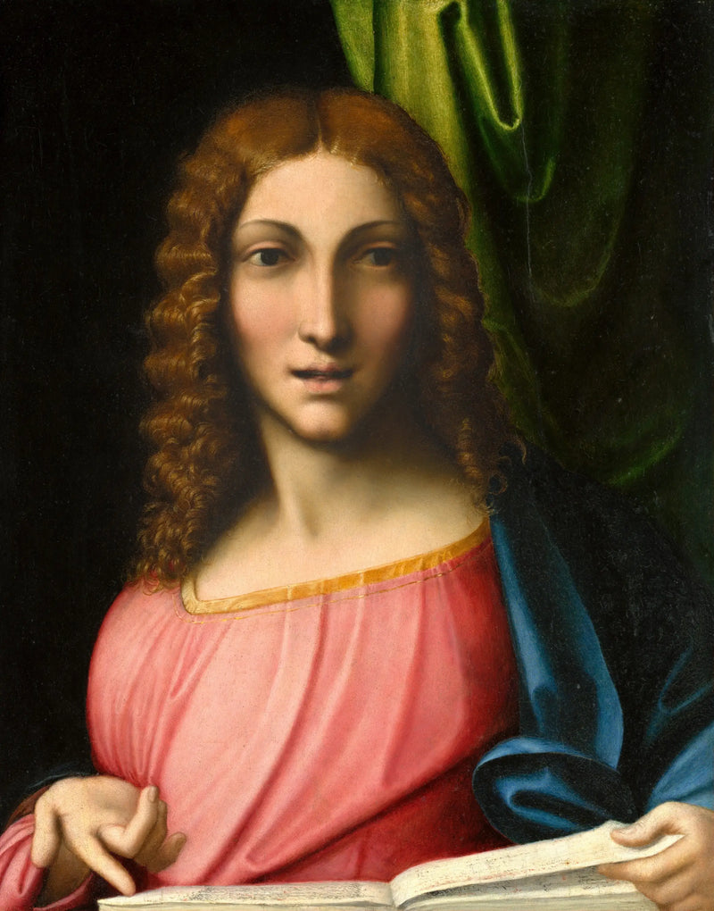 Christ genç tapınakta - Antonio da Correggio