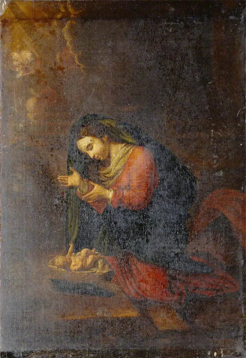 İsa'nın Annesi ve Çocuk - Antonio da Correggio