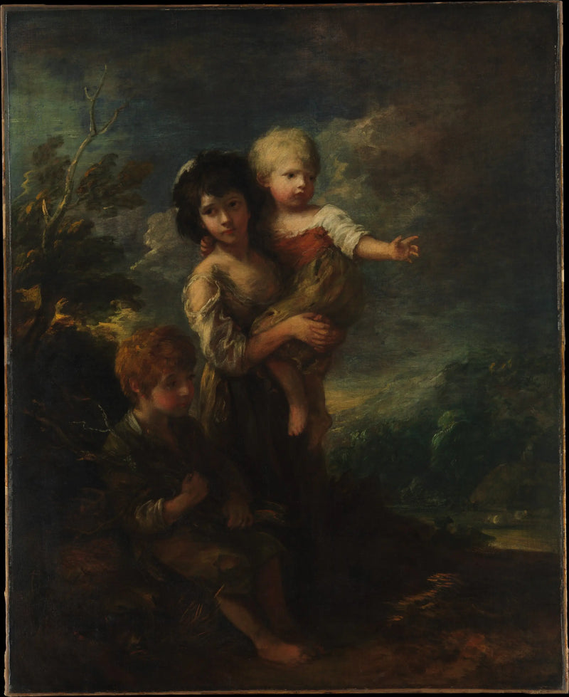 Cottage Çocukları (Odun Toplayanlar) - Thomas Gainsborough