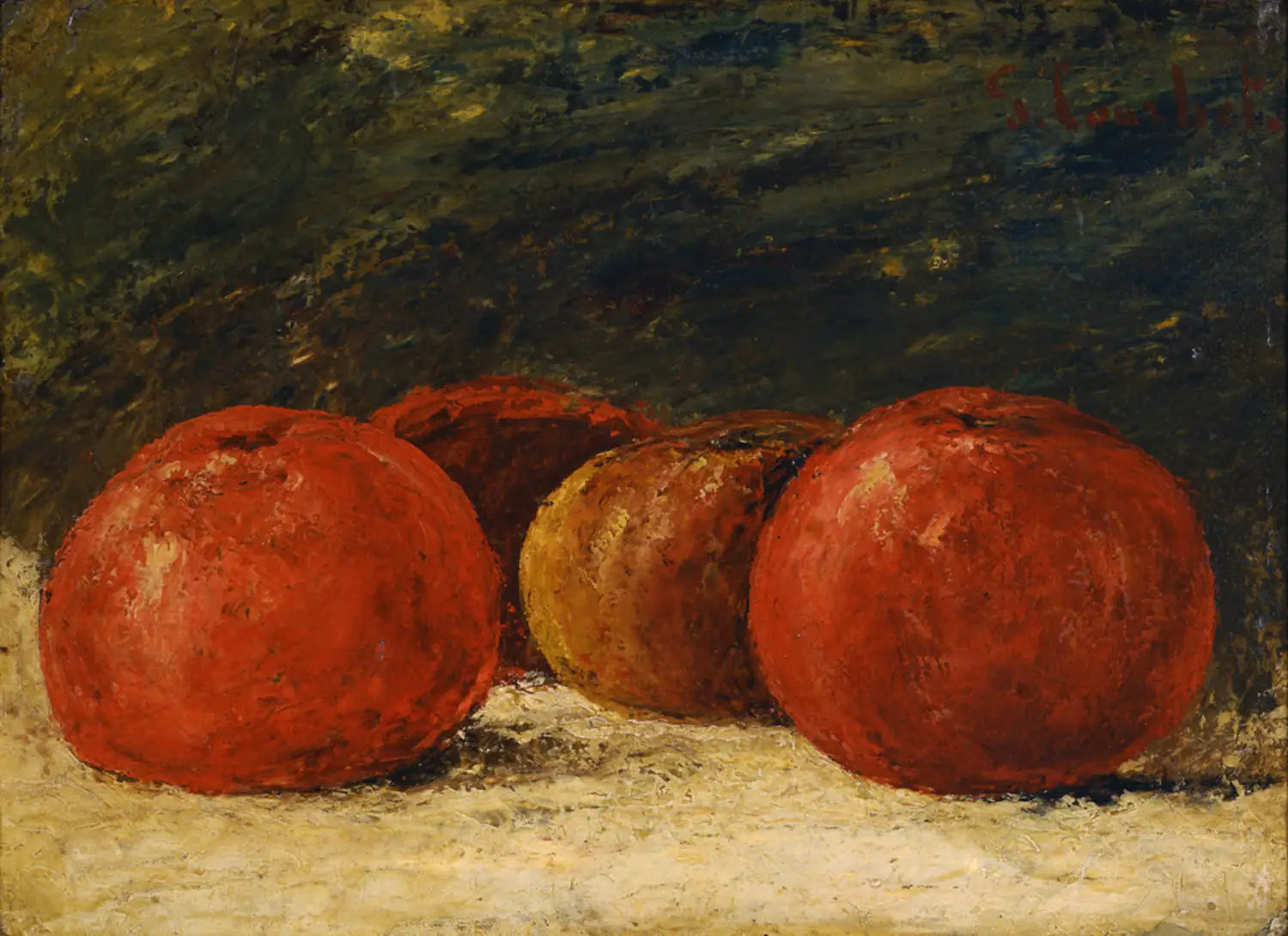Pommes - Gustave Courbet - Alpha Reproduction