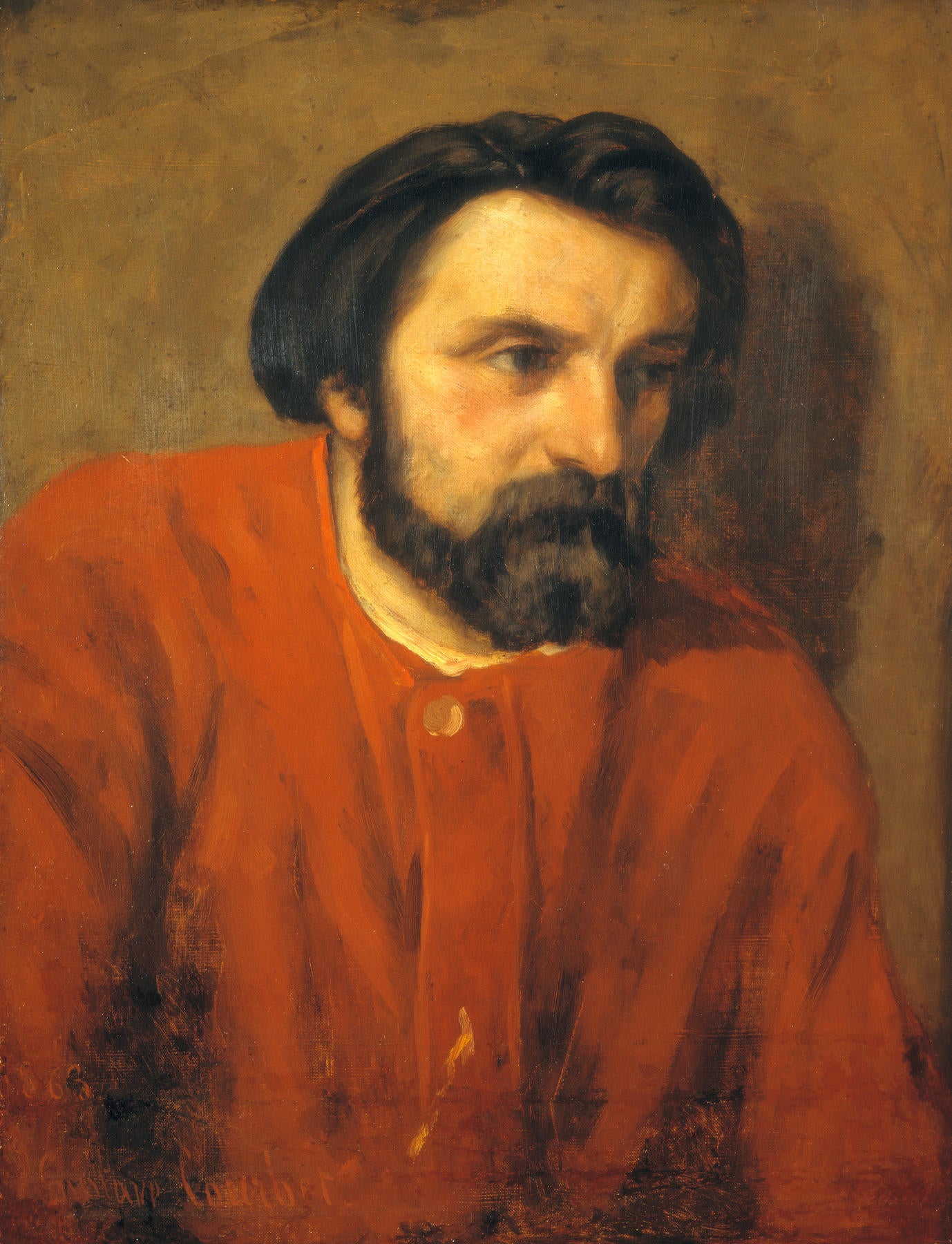 Le Sculpteur Louis-Joseph Lebœuf - Gustave Courbet