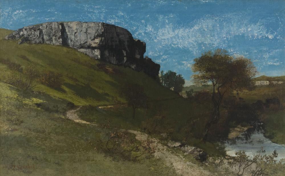La Vallée de la Loue - Gustave Courbet