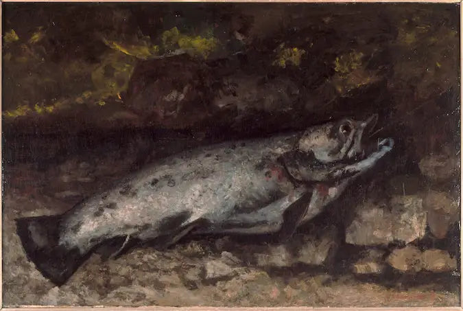 Alabalık - Gustave Courbet
