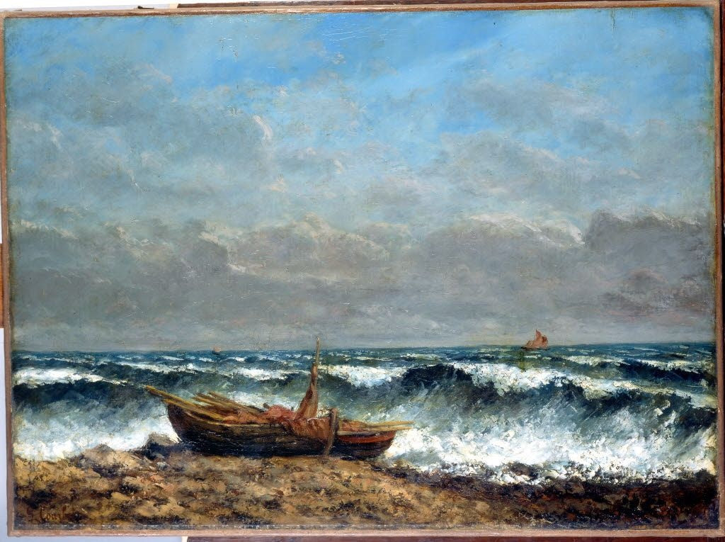 La Vague - Gustave Courbet
