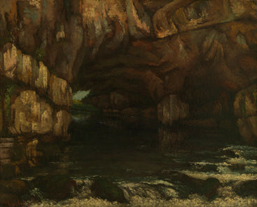 Les sources de la Loue - Gustave Courbet