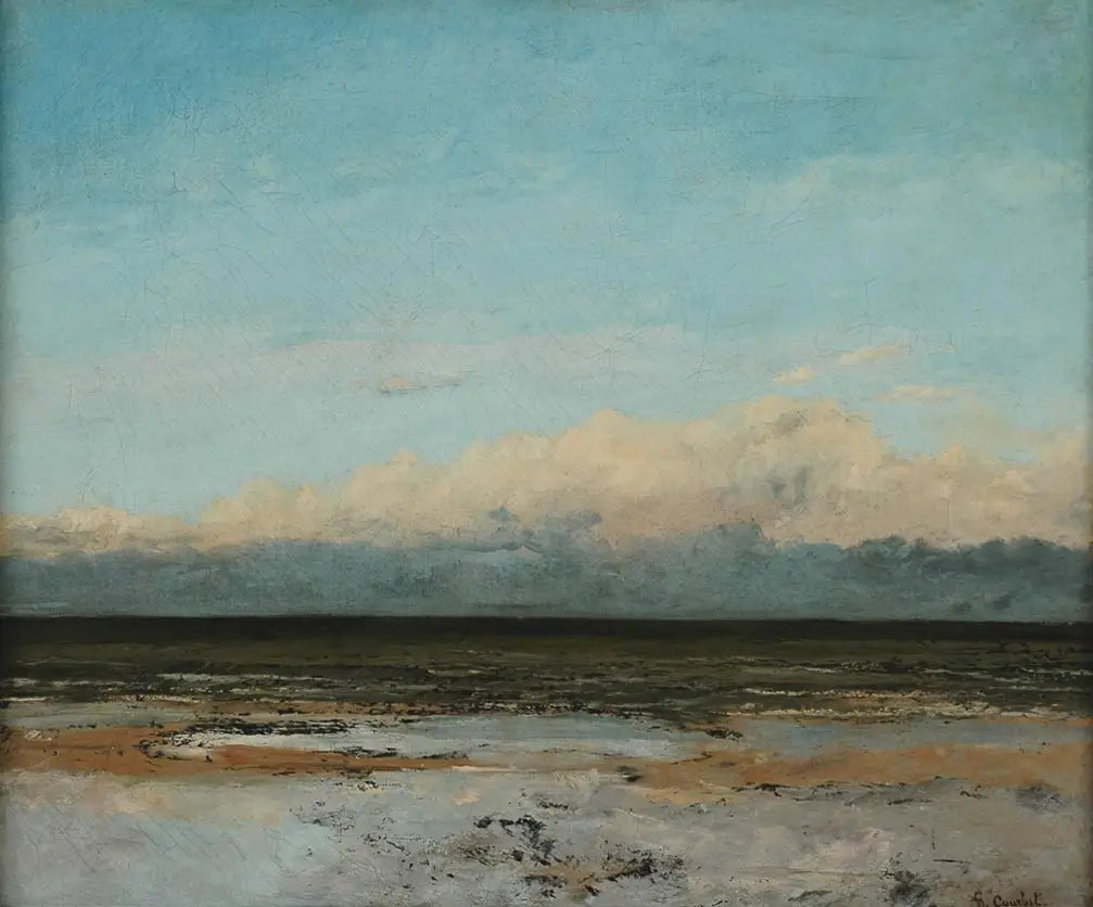 Marée montante - Gustave Courbet - Alpha Reproduction