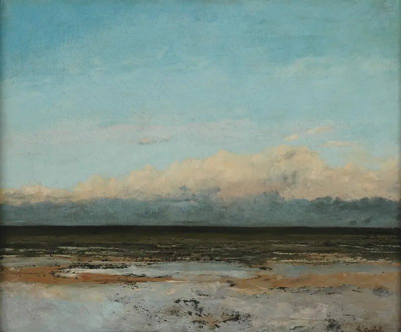 Yükselen Gelgit - Gustave Courbet