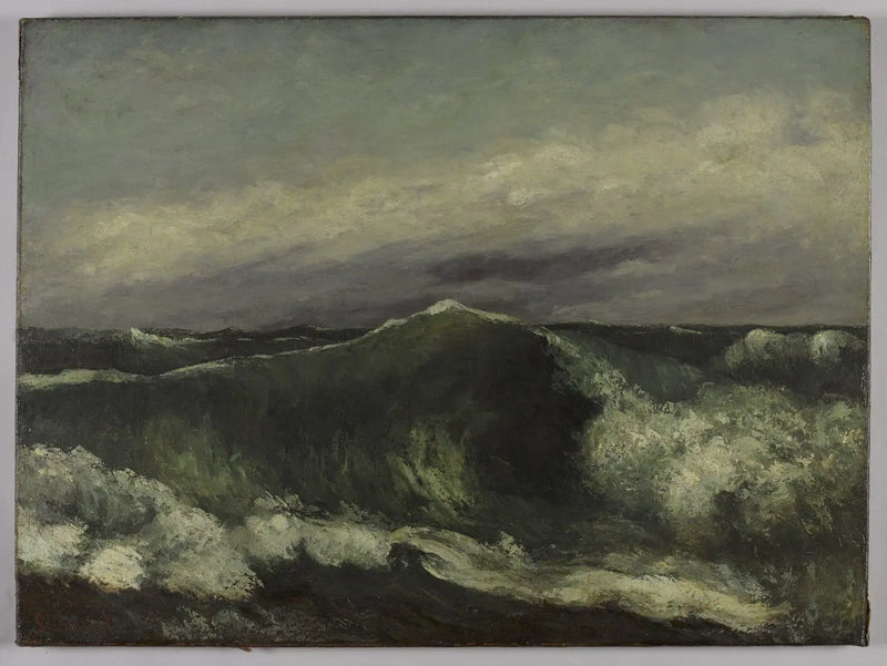 La Vague - Gustave Courbet