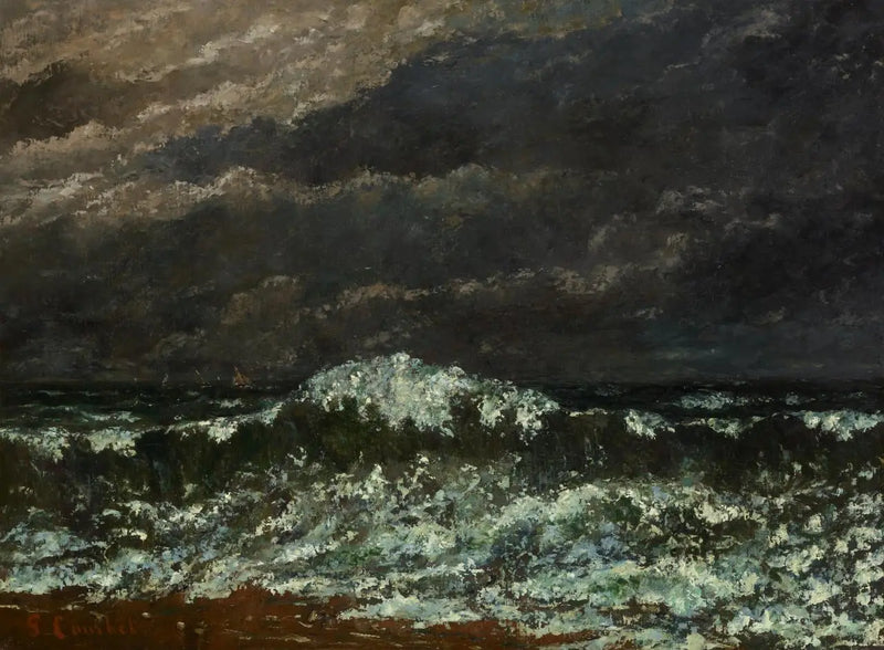 Dalga - Gustave Courbet