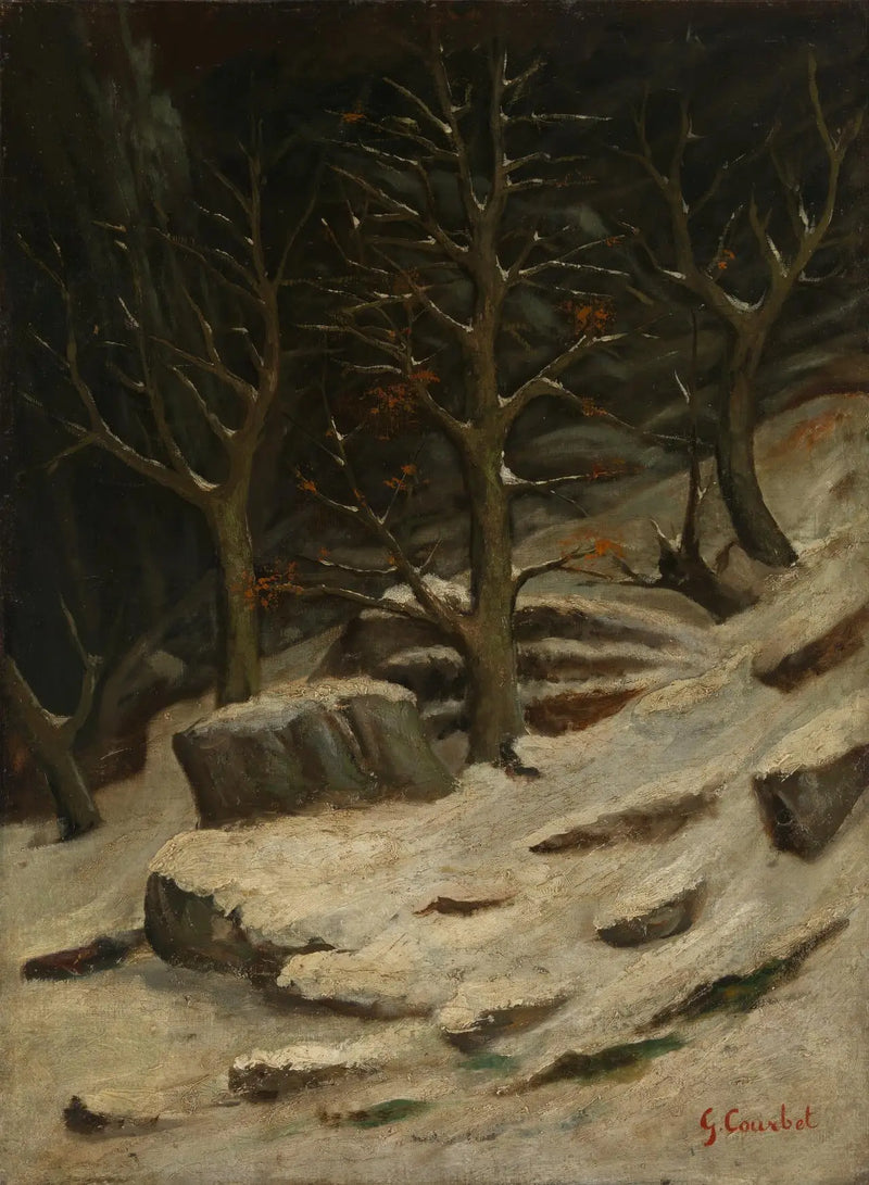 Kış - Gustave Courbet