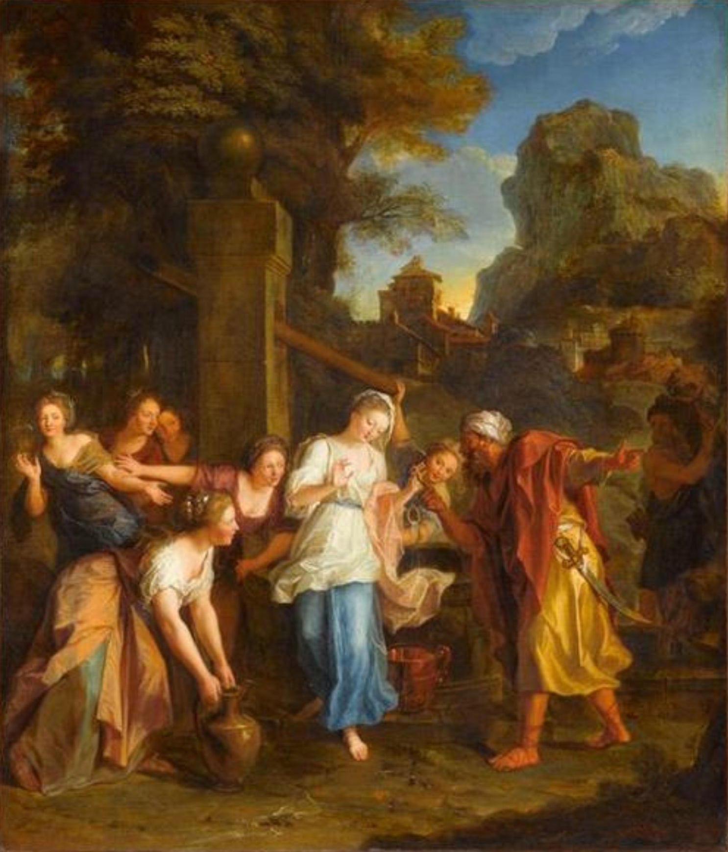 Éliézer et Rébecca - Antoine Coypel