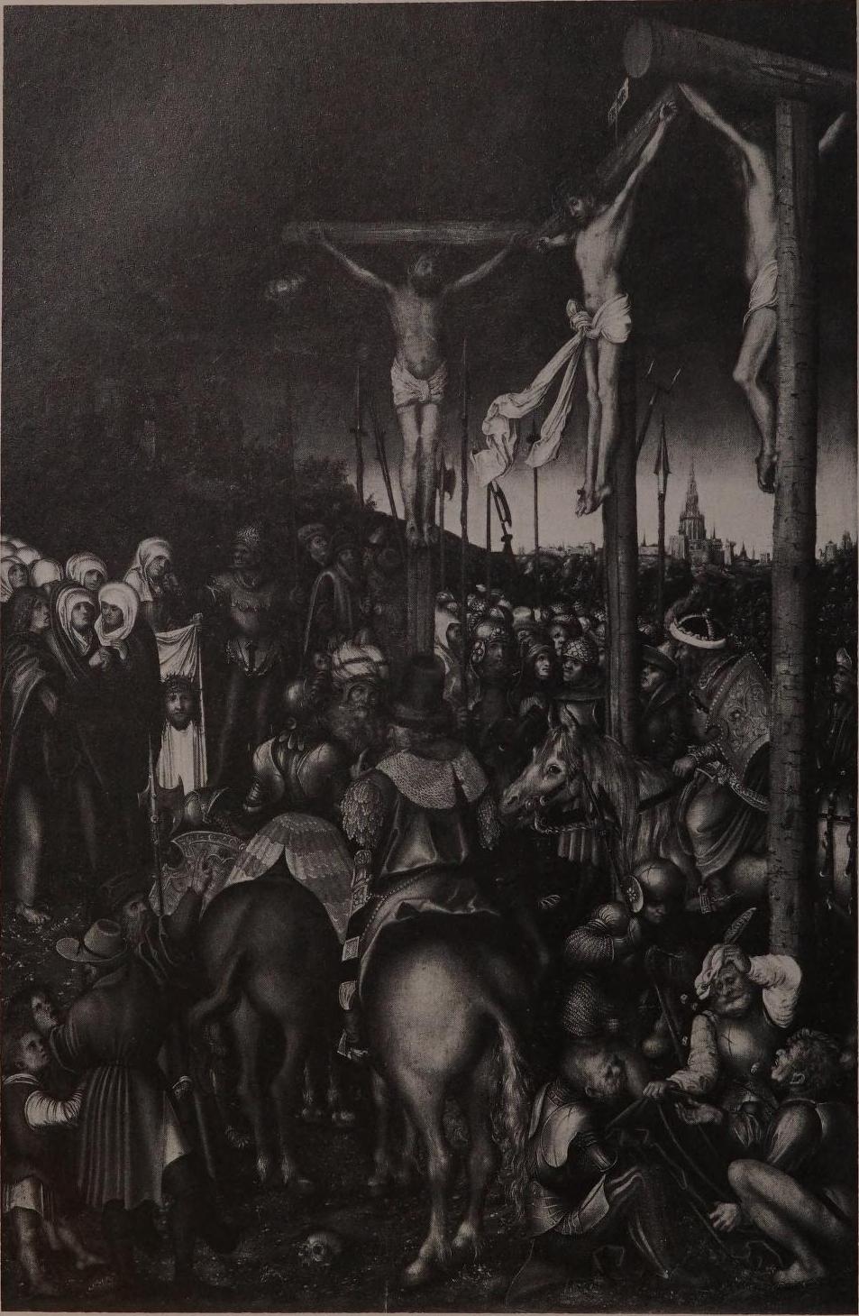 La Crucifixion - Lucas Cranach the Elder