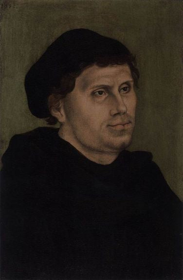 Portrait de Martin Luther (1483-1546) - Lucas Cranach the Elder