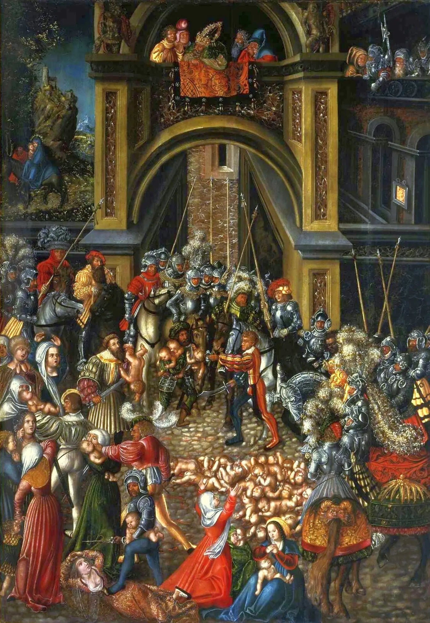 Le Massacre des Innocents - Lucas Cranach the Elder - Alpha Reproduction