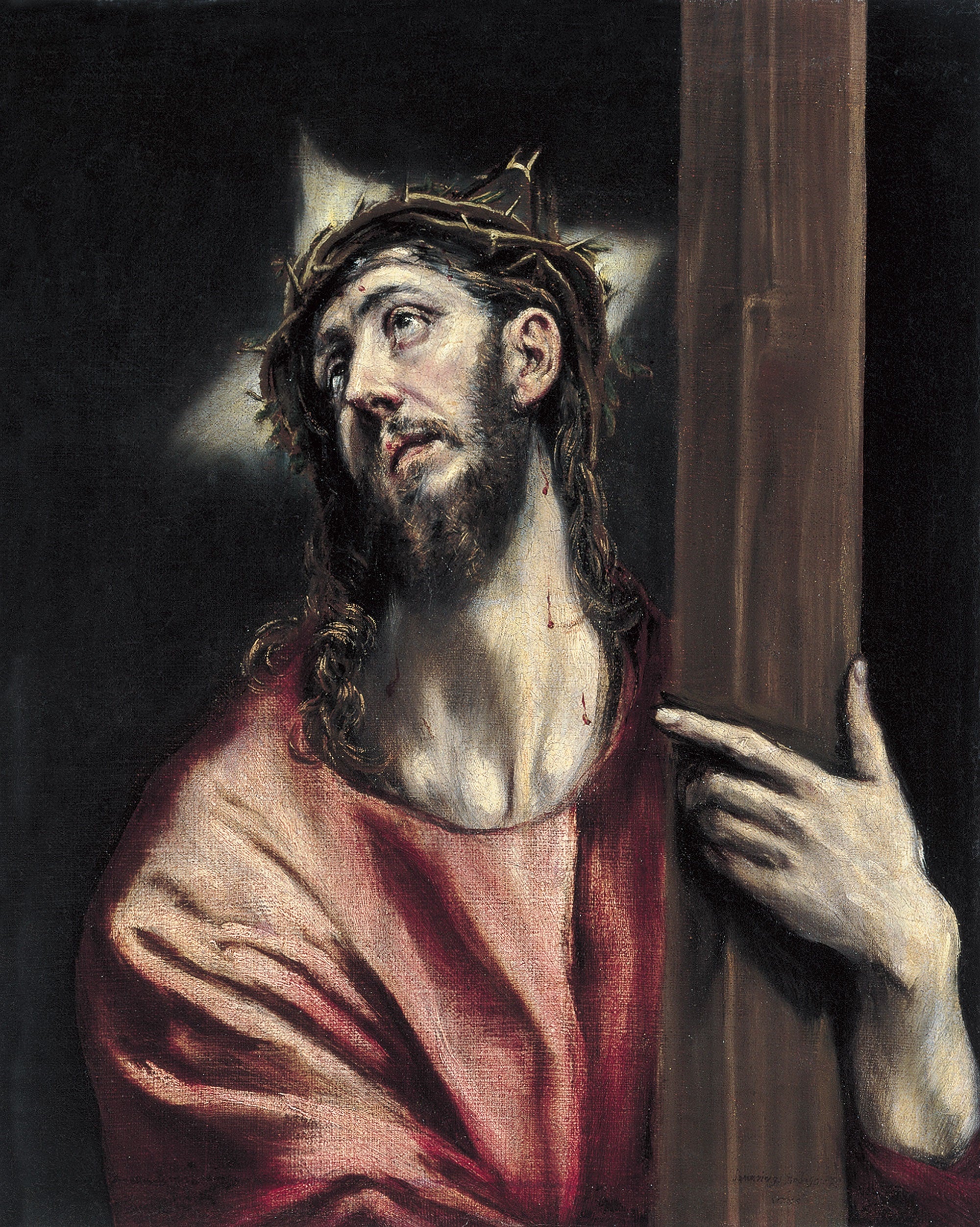 Le Christ avec la croix - El Greco