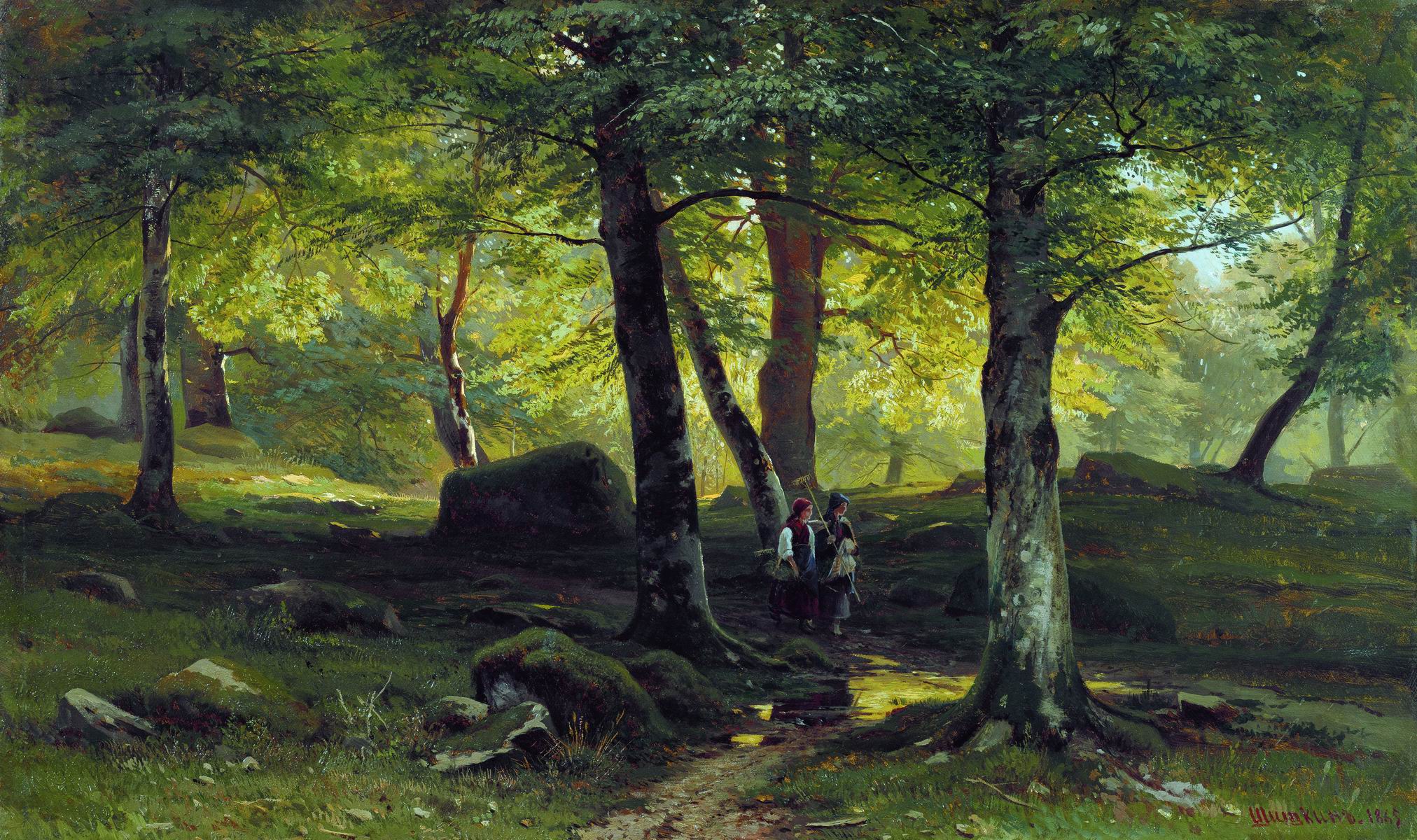 Dans le bosquet - Ivan Chichkine