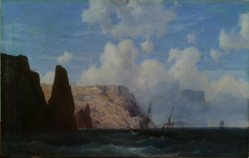 Kayalıklar - Ivan Aïvazovski