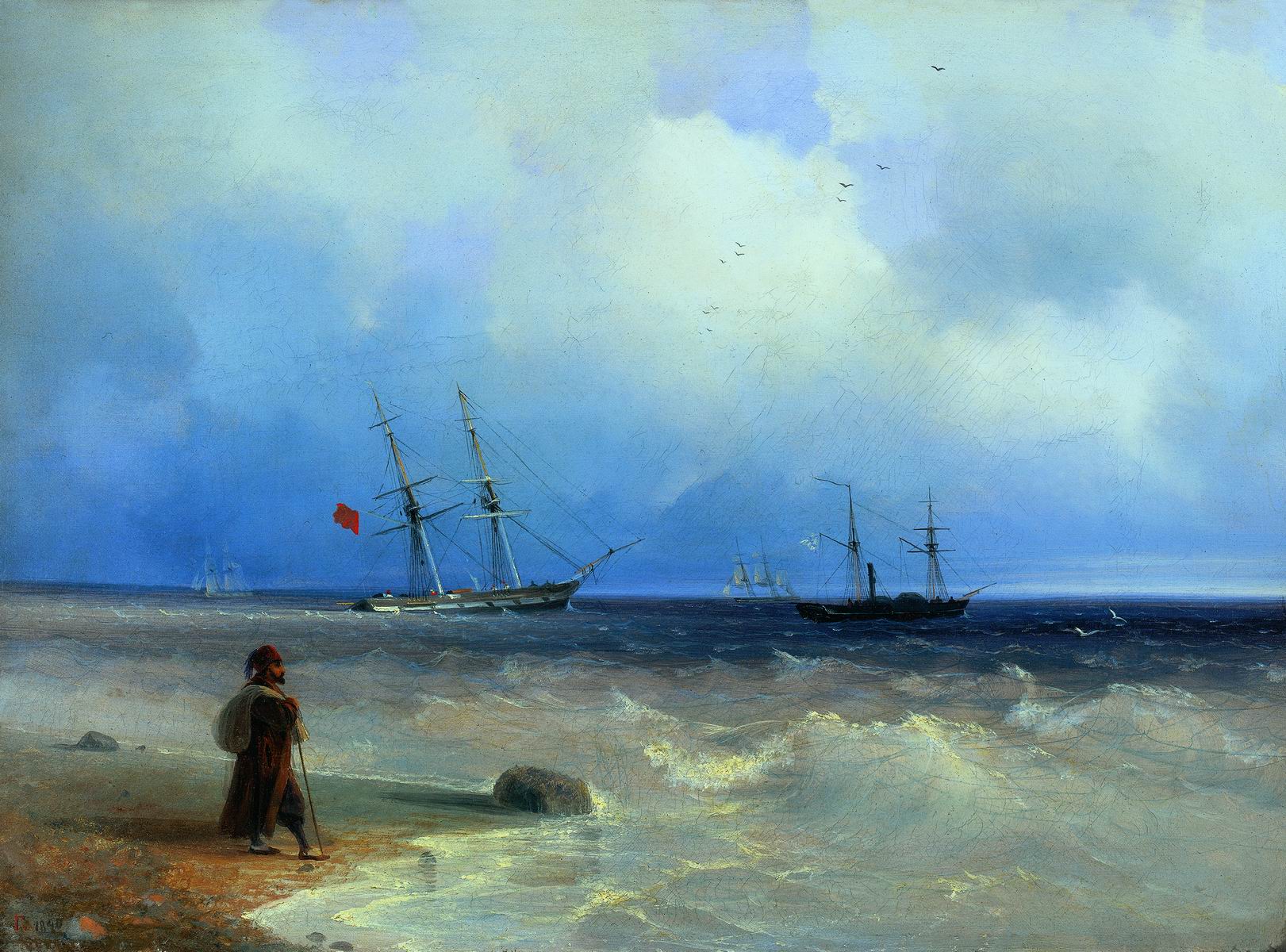 Côte. - Ivan Aïvazovski