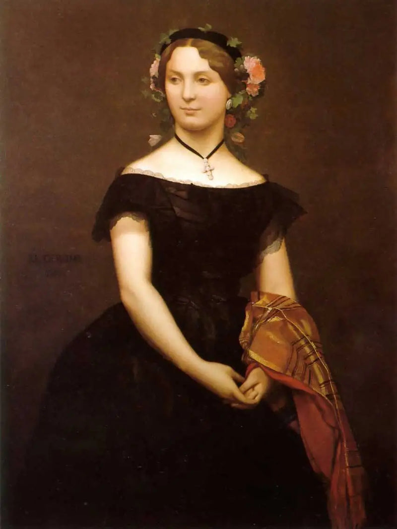 Mademoiselle Durand Portresi - Jean-Léon Gérôme