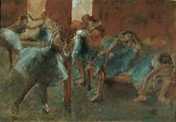Tekrar Provasındaki Dansçılar - Edgar Degas