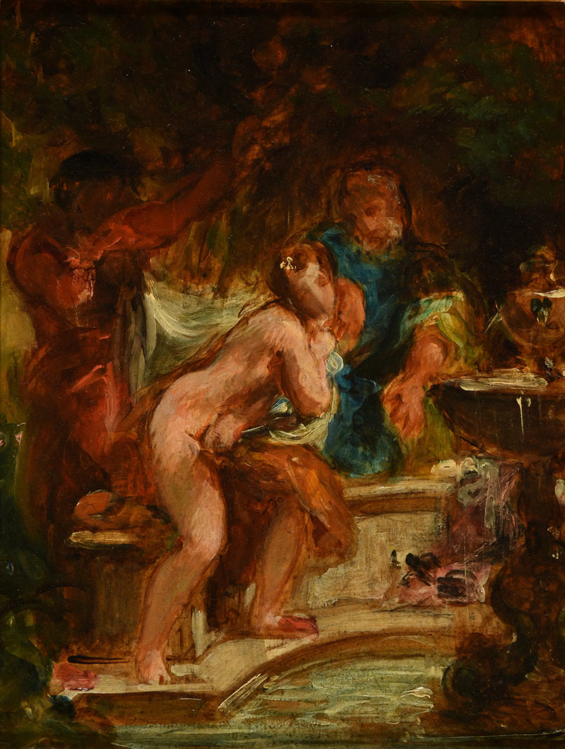 Suzanne ve Yaşlılar - Eugène Delacroix