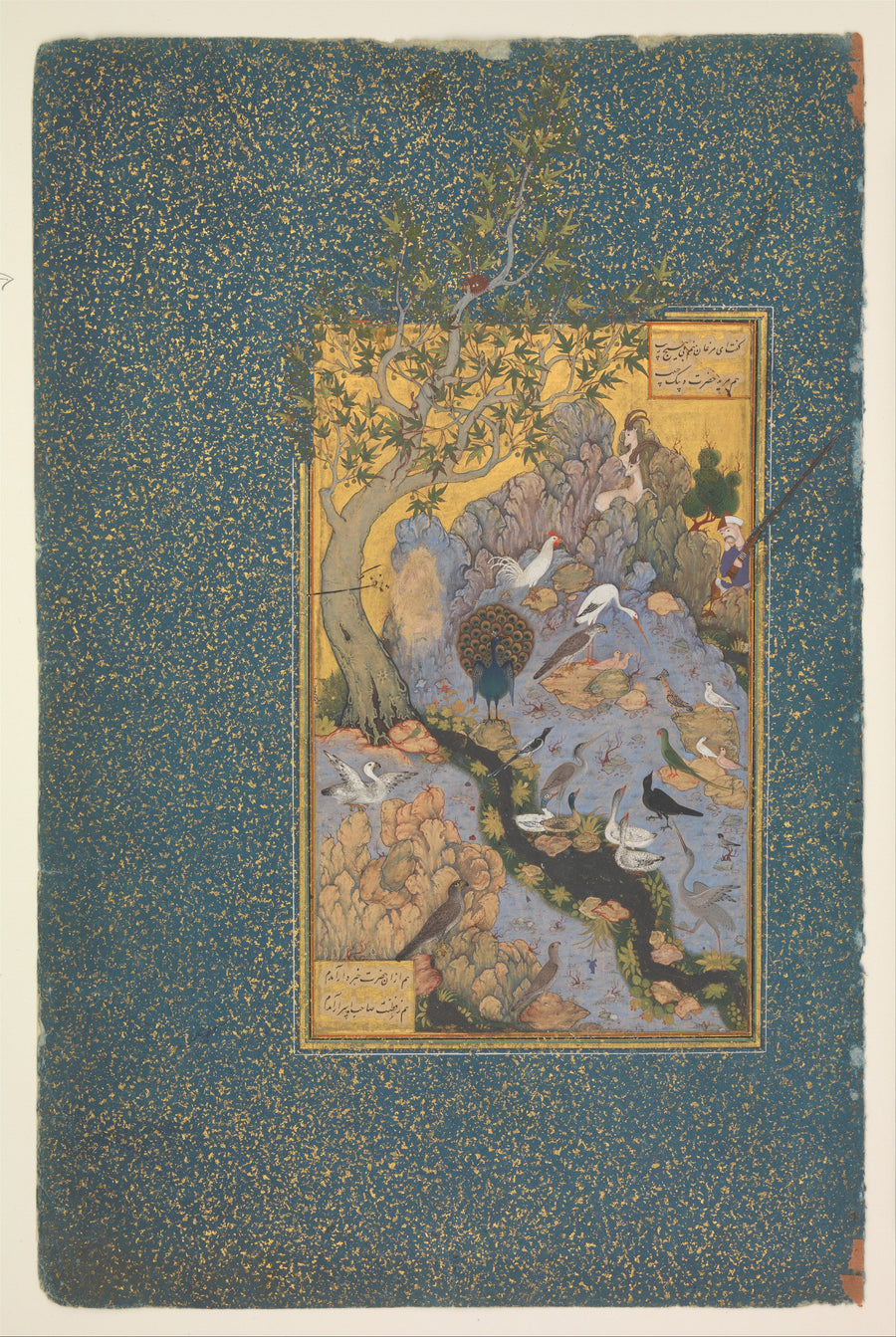 Le Rassemblement des oiseaux, Habiballah of Sava, ca. 1600