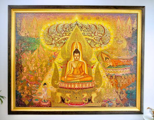 Buddha'nın Hayatı – Siwakorn | 240x180 cm