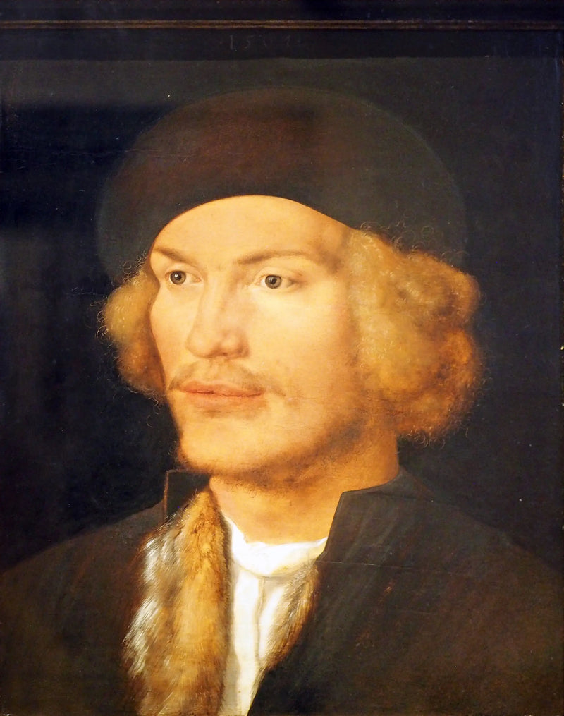 Genç Bir Adamın Portresi - Albrecht Dürer