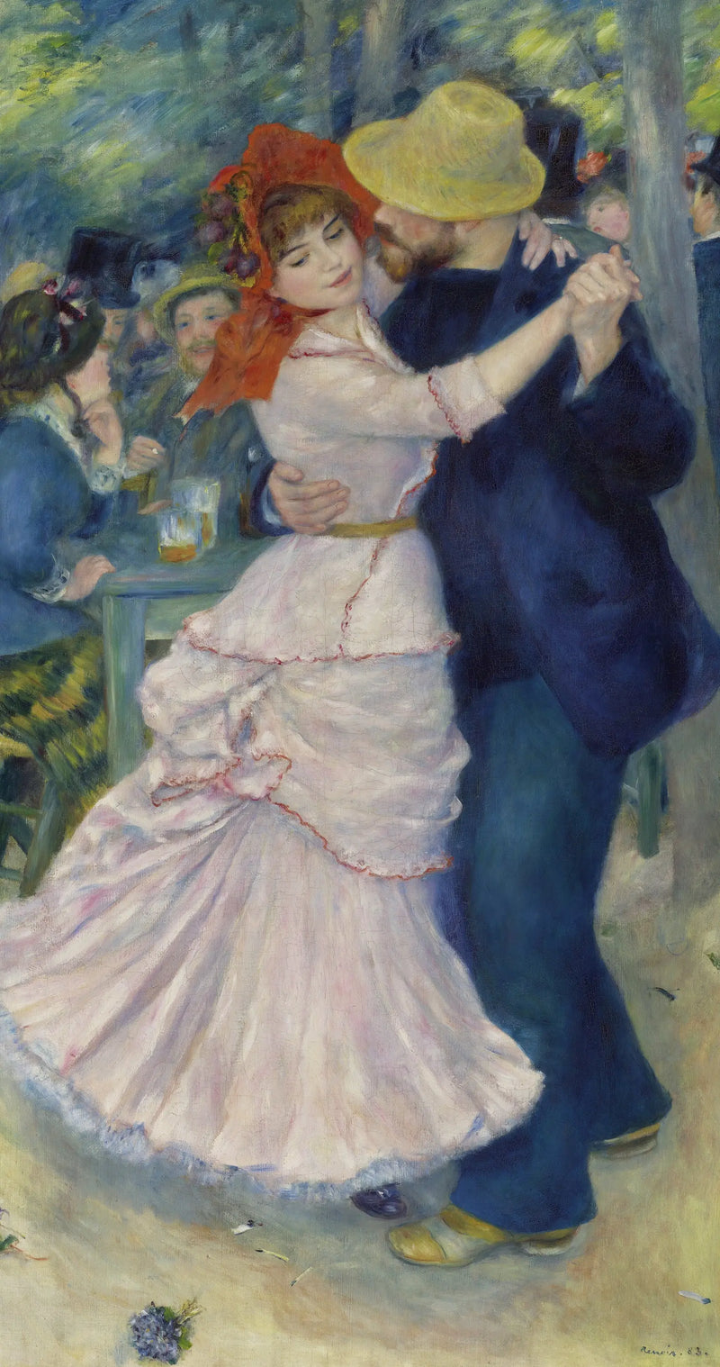 Bougival'da Dans - Pierre-Auguste Renoir