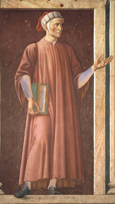 Dante Alighieri - Andrea del Castagno - Alpha Reproduction