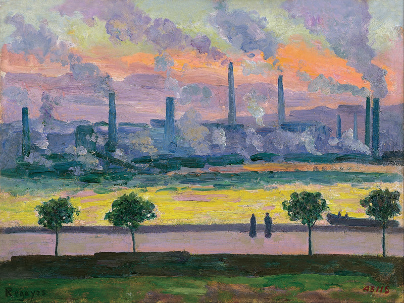 Bilbao Yüksek Fırınları - Darío de Regoyos