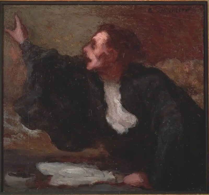 Avukat Savunması - Honoré Daumier