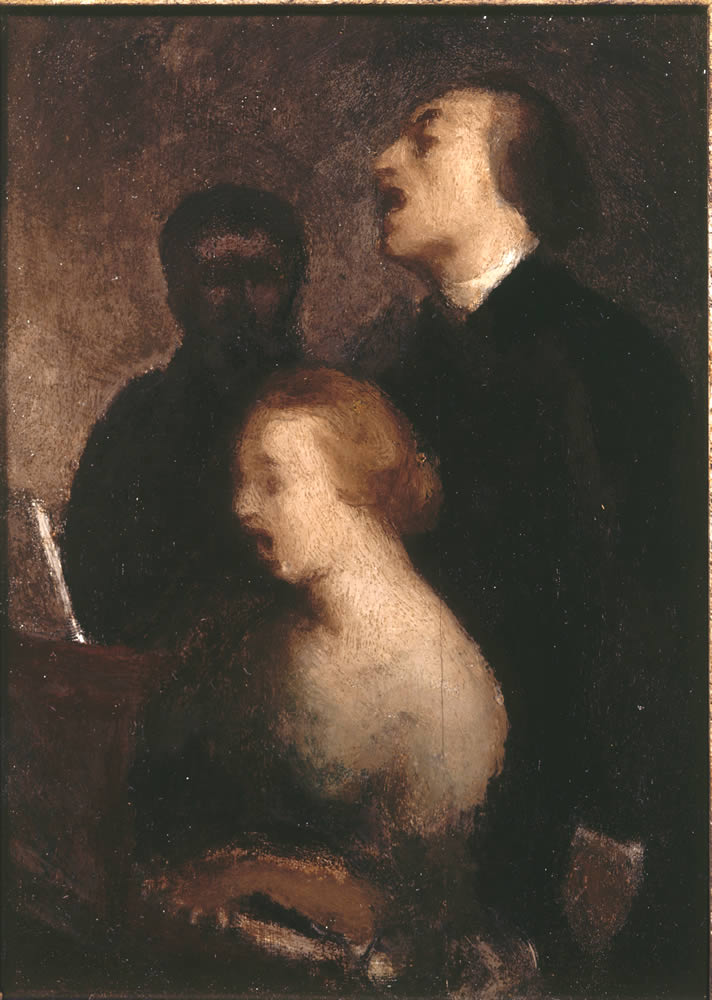Le Duo - Honoré Daumier