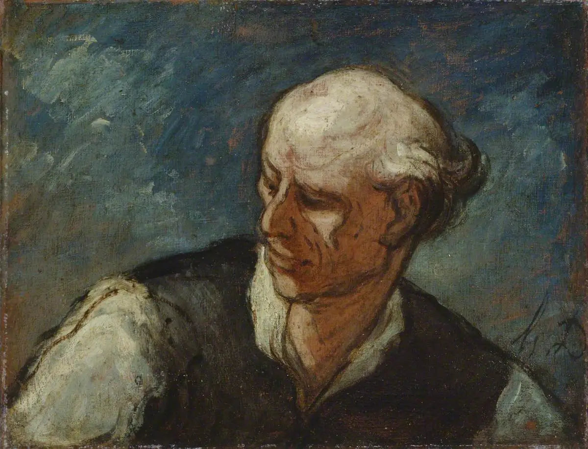Tête d’homme - Honoré Daumier - Alpha Reproduction