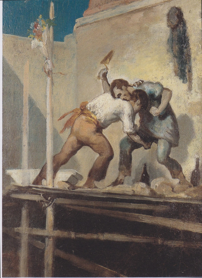 Duvarcılarla Savaşmak - Honore Daumier